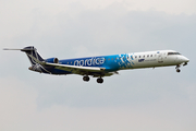 Nordica (LOT) Bombardier CRJ-900ER (ES-ACB) at  Warsaw - Frederic Chopin International, Poland