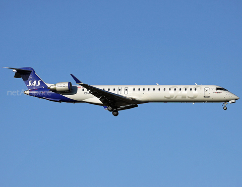 SAS - Scandinavian Airlines (Xfly) Bombardier CRJ-900ER (ES-ACB) at  Hamburg - Fuhlsbuettel (Helmut Schmidt), Germany