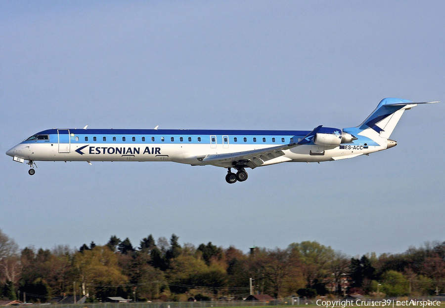 Estonian Air Bombardier CRJ-900ER (ES-ACC) | Photo 109052