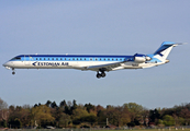 Estonian Air Bombardier CRJ-900ER (ES-ACC) at  Hamburg - Fuhlsbuettel (Helmut Schmidt), Germany