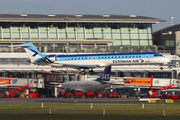 Estonian Air Bombardier CRJ-900ER (ES-ACC) at  Hamburg - Fuhlsbuettel (Helmut Schmidt), Germany