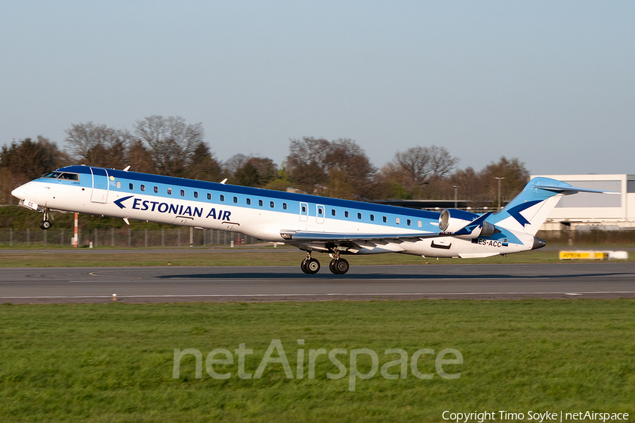 Estonian Air Bombardier CRJ-900ER (ES-ACC) | Photo 74505