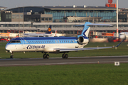 Estonian Air Bombardier CRJ-900ER (ES-ACC) at  Hamburg - Fuhlsbuettel (Helmut Schmidt), Germany