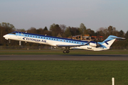 Estonian Air Bombardier CRJ-900ER (ES-ACC) at  Hamburg - Fuhlsbuettel (Helmut Schmidt), Germany