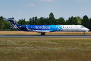 Nordica Bombardier CRJ-900ER (ES-ACC) at  Hamburg - Fuhlsbuettel (Helmut Schmidt), Germany