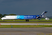 Nordica Bombardier CRJ-900ER (ES-ACC) at  Hamburg - Fuhlsbuettel (Helmut Schmidt), Germany