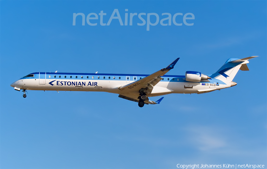 Estonian Air Bombardier CRJ-900ER (ES-ACD) | Photo 179490