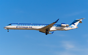 Estonian Air Bombardier CRJ-900ER (ES-ACD) at  Brussels - International, Belgium