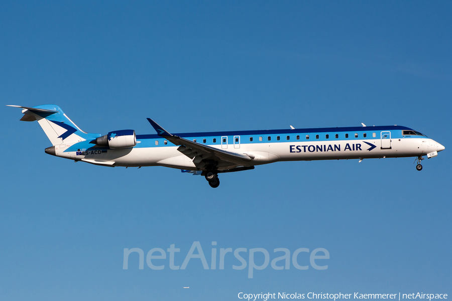 Estonian Air Bombardier CRJ-900ER (ES-ACD) | Photo 121553