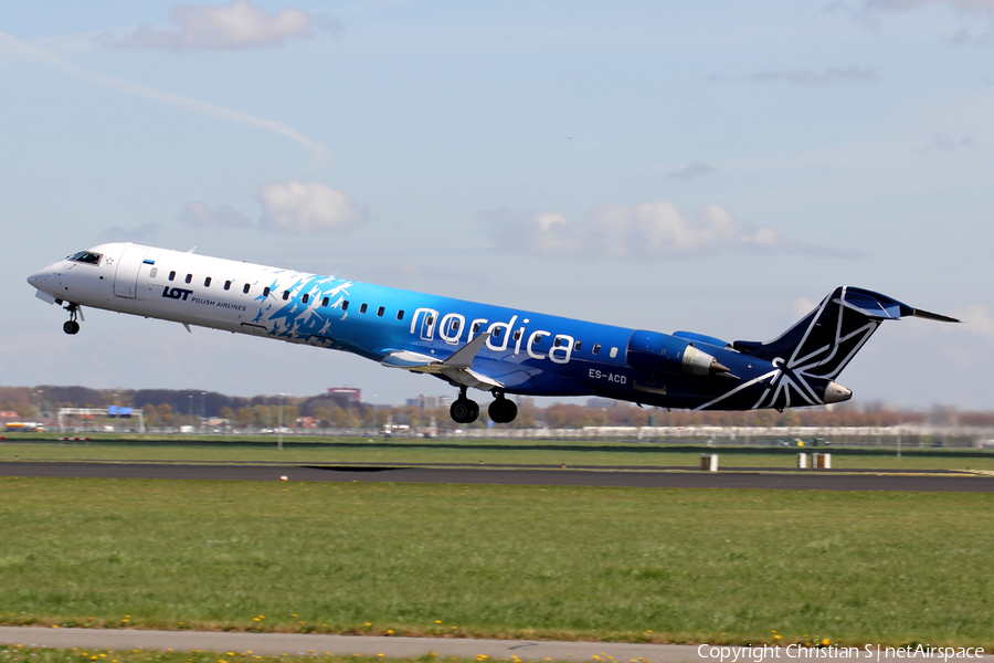 Nordica (LOT) Bombardier CRJ-900ER (ES-ACD) | Photo 155647