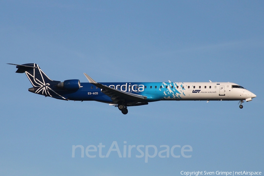 Nordica (LOT) Bombardier CRJ-900ER (ES-ACD) | Photo 174195