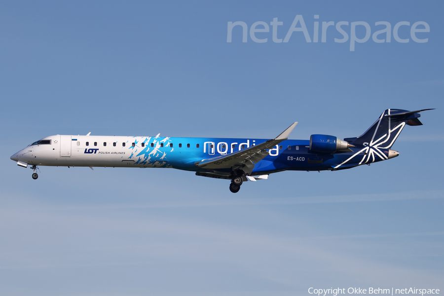 Nordica (LOT) Bombardier CRJ-900ER (ES-ACD) | Photo 206588