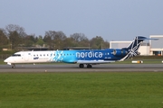 Nordica (LOT) Bombardier CRJ-900ER (ES-ACD) at  Hamburg - Fuhlsbuettel (Helmut Schmidt), Germany