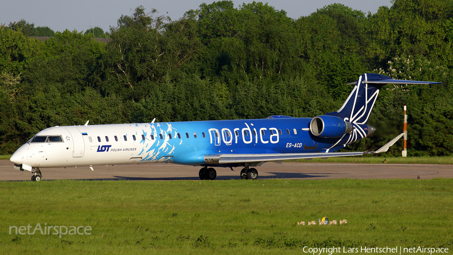 Nordica (LOT) Bombardier CRJ-900ER (ES-ACD) | Photo 243809