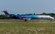 Nordica (LOT) Bombardier CRJ-900ER (ES-ACD) at  Hamburg - Fuhlsbuettel (Helmut Schmidt), Germany