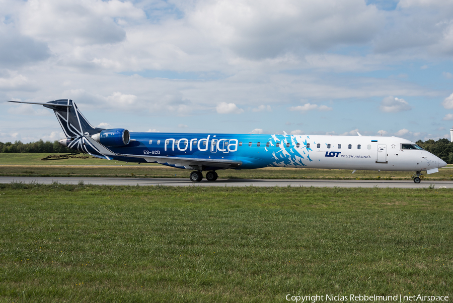 Nordica (LOT) Bombardier CRJ-900ER (ES-ACD) | Photo 263265