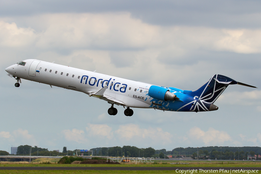 Nordica (Adria Airways) Bombardier CRJ-701ER (ES-ACE) | Photo 117260