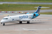 Nordica (Adria Airways) Bombardier CRJ-701ER (ES-ACE) at  Hamburg - Fuhlsbuettel (Helmut Schmidt), Germany