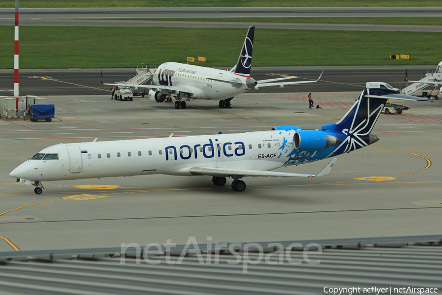 Nordica (Adria Airways) Bombardier CRJ-701ER (ES-ACF) | Photo 264771