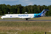 Nordica (LOT) Bombardier CRJ-701ER (ES-ACF) at  Hamburg - Fuhlsbuettel (Helmut Schmidt), Germany