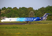Nordica (Adria Airways) Bombardier CRJ-900LR (ES-ACG) at  Hamburg - Fuhlsbuettel (Helmut Schmidt), Germany