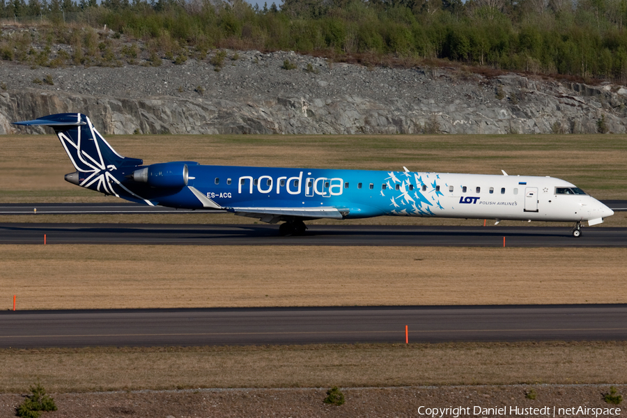 Nordica (LOT) Bombardier CRJ-900LR (ES-ACG) | Photo 422711