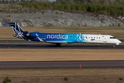 Nordica (LOT) Bombardier CRJ-900LR (ES-ACG) at  Stockholm - Arlanda, Sweden