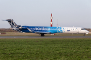 Nordica (LOT) Bombardier CRJ-900LR (ES-ACG) at  Hamburg - Fuhlsbuettel (Helmut Schmidt), Germany