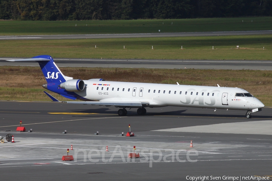 SAS - Scandinavian Airlines (Xfly) Bombardier CRJ-900LR (ES-ACG) | Photo 403735