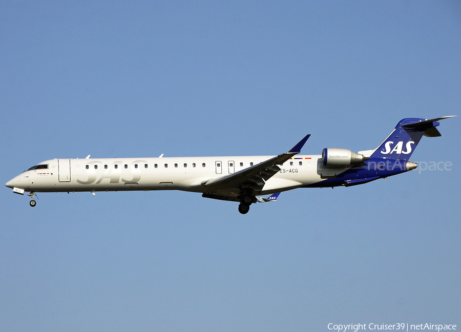 SAS - Scandinavian Airlines (Xfly) Bombardier CRJ-900LR (ES-ACG) | Photo 413240