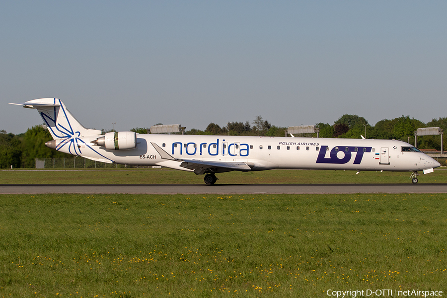 Nordica (LOT) Bombardier CRJ-900ER (ES-ACH) | Photo 242535