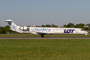 Nordica (LOT) Bombardier CRJ-900ER (ES-ACH) at  Hamburg - Fuhlsbuettel (Helmut Schmidt), Germany