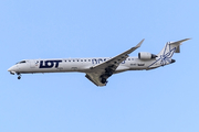 Nordica (LOT) Bombardier CRJ-900ER (ES-ACI) at  Luqa - Malta International, Malta