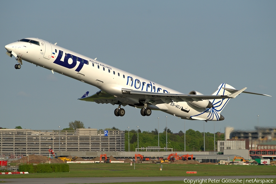 Nordica (LOT) Bombardier CRJ-900LR (ES-ACJ) | Photo 241747