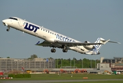 Nordica (LOT) Bombardier CRJ-900LR (ES-ACJ) at  Hamburg - Fuhlsbuettel (Helmut Schmidt), Germany