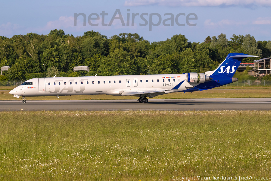 SAS - Scandinavian Airlines (Xfly) Bombardier CRJ-900LR (ES-ACJ) | Photo 521867