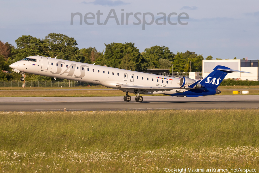 SAS - Scandinavian Airlines (Xfly) Bombardier CRJ-900LR (ES-ACJ) | Photo 521881