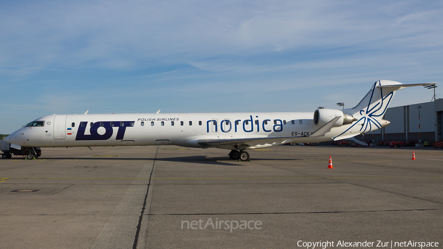Nordica (LOT) Bombardier CRJ-900ER (ES-ACK) | Photo 245437