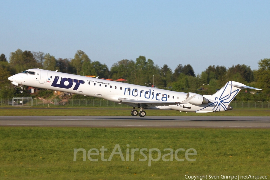 Nordica (LOT) Bombardier CRJ-900ER (ES-ACK) | Photo 247501