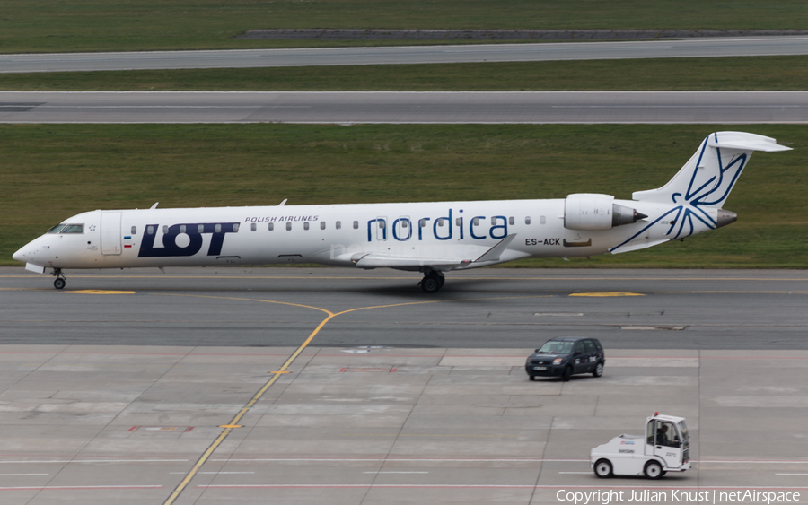 Nordica (LOT) Bombardier CRJ-900ER (ES-ACK) | Photo 195733