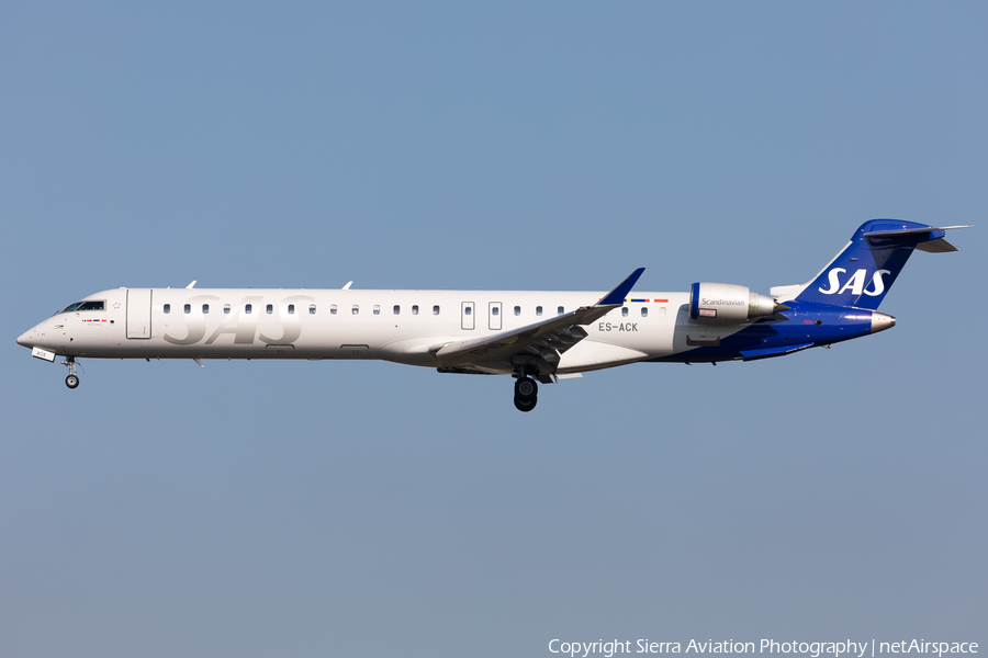 SAS - Scandinavian Airlines (Xfly) Bombardier CRJ-900ER (ES-ACK) | Photo 502463