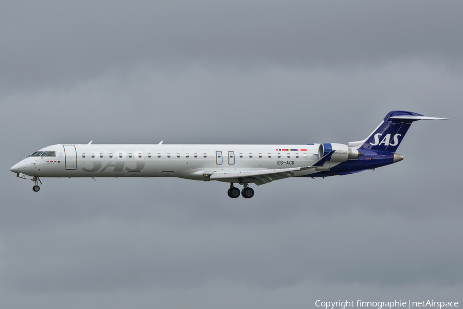 SAS - Scandinavian Airlines (Xfly) Bombardier CRJ-900ER (ES-ACK) | Photo 420135