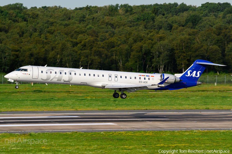 SAS - Scandinavian Airlines (Xfly) Bombardier CRJ-900ER (ES-ACK) | Photo 585783
