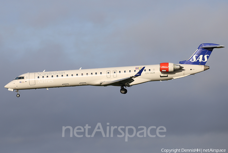 SAS - Scandinavian Airlines (Nordica) Bombardier CRJ-900LR (ES-ACM) | Photo 479629
