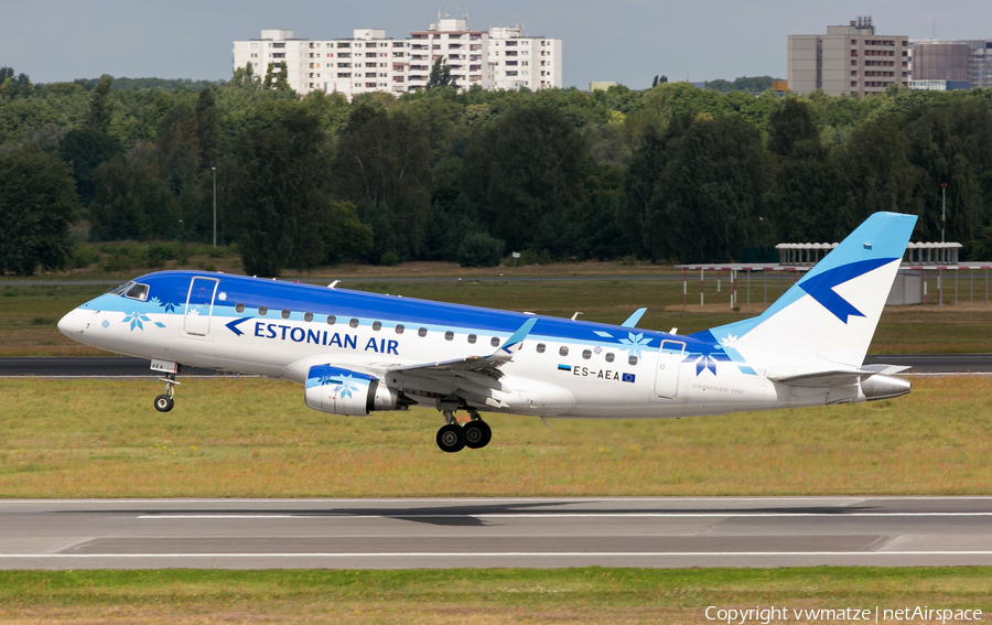 Estonian Air Embraer ERJ-170STD (ERJ-170-100) (ES-AEA) | Photo 203022