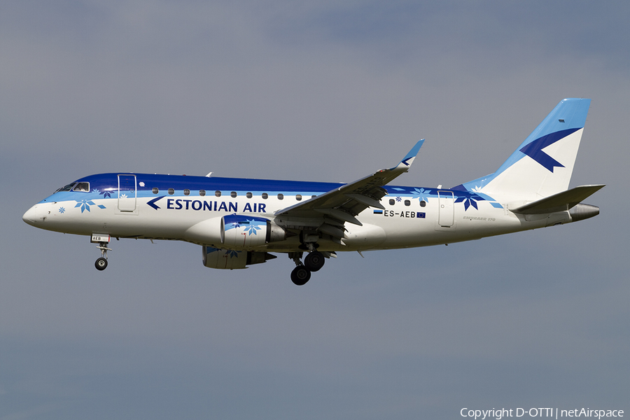 Estonian Air Embraer ERJ-170LR (ERJ-170-100LR) (ES-AEB) | Photo 389499