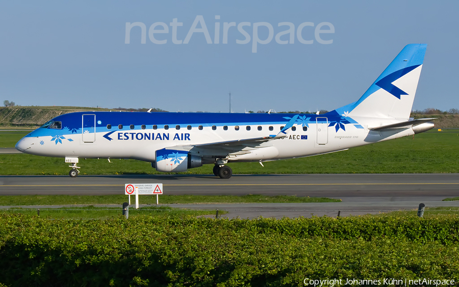 Estonian Air Embraer ERJ-170LR (ERJ-170-100LR) (ES-AEC) | Photo 179489