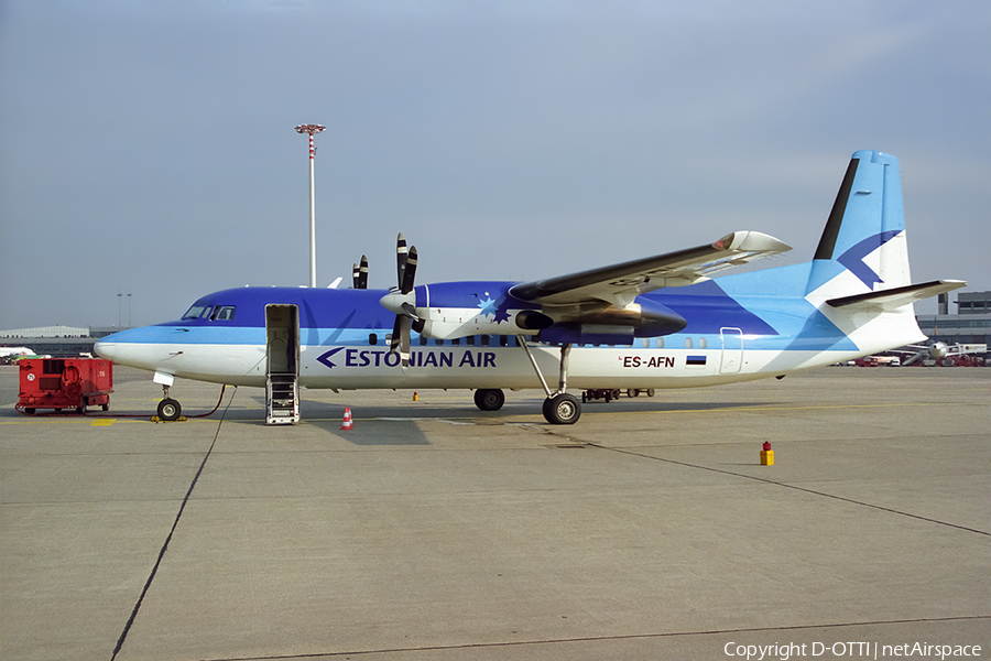 Estonian Air Fokker 50 (ES-AFN) | Photo 533174