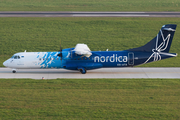 Nordica ATR 72-600 (ES-ATA) at  Hannover - Langenhagen, Germany