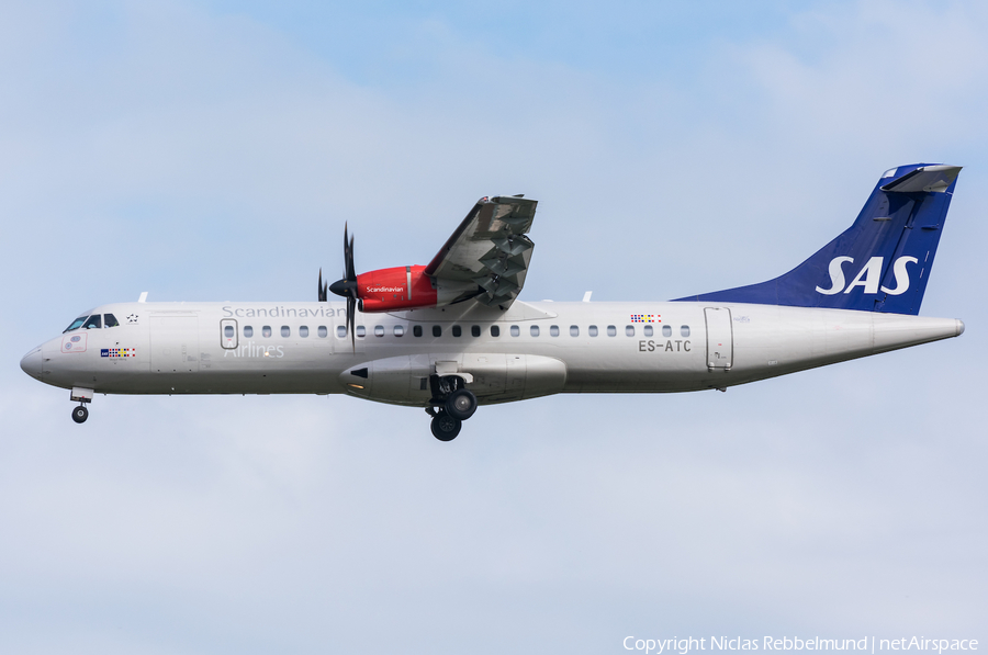 SAS - Scandinavian Airlines (Nordica) ATR 72-600 (ES-ATC) | Photo 248532